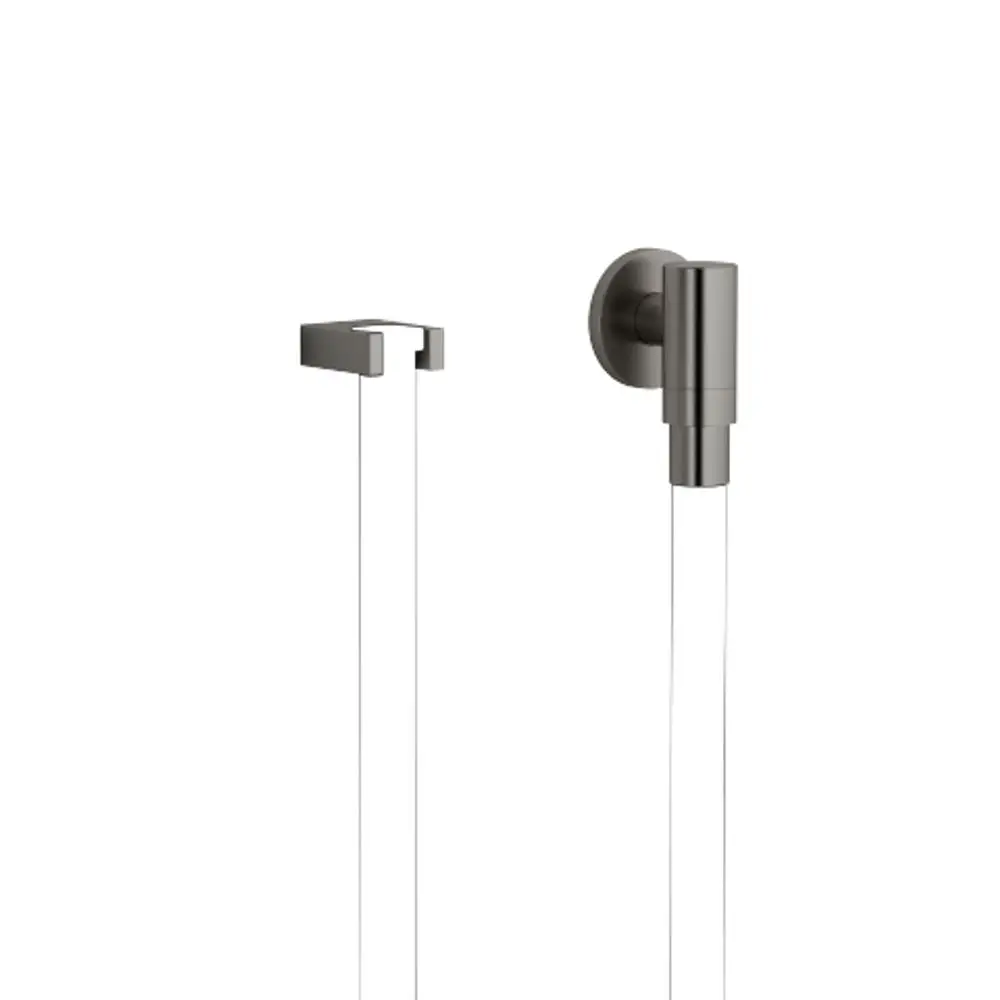 DORNBRACHT WATER TUBE Kneipp-Wandanschlussbogen mit Schlauchhalterung SERIENSPEZIFISCH 27820979 Dark Platinum gebürstet, 27820979-99 Galeriebild 1
